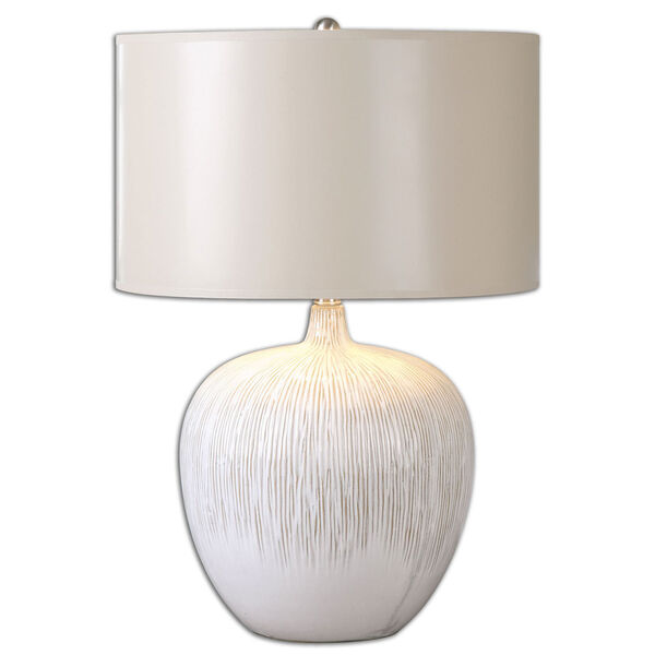 Georgios Textured Ceramic One-Light Table Lamp, image 1