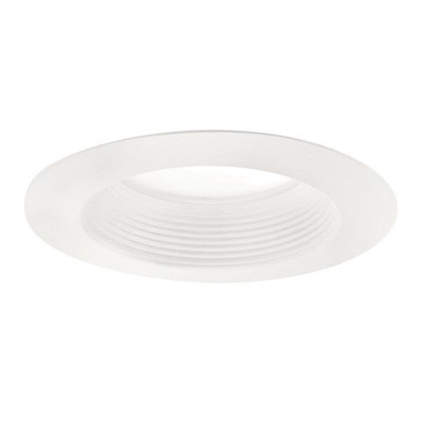 Textured White Direct-to-Ceiling Recessed LED Downlight, image 3