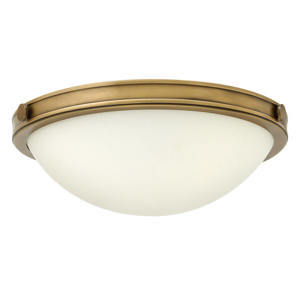 Maxwell Heritage Brass 14-Inch LED Flush Mount, image 2