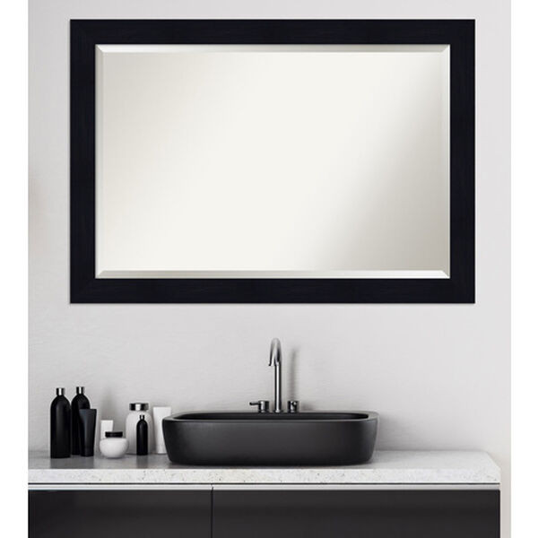Shiplap Blue 40-Inch Bathroom Wall Mirror, image 6