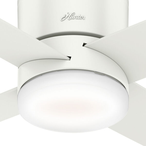 Advocate Low Profile Fresh White 54-Inch DC Motor Smart LED Ceiling Fan, image 5
