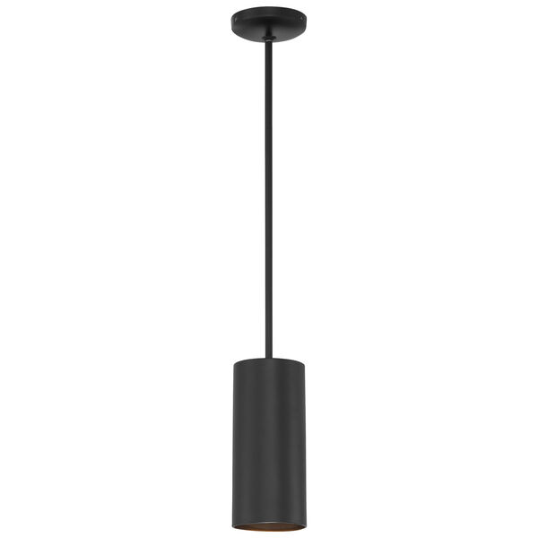 Pilson Matte Black 11-Inch One-Light Mini Pendant, image 1