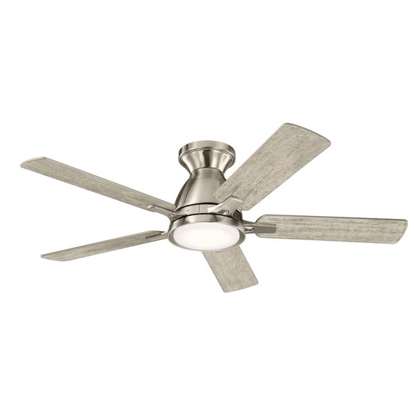 Arvada Brushed Stainless Steel 44-Inch LED Ceiling Fan, image 1