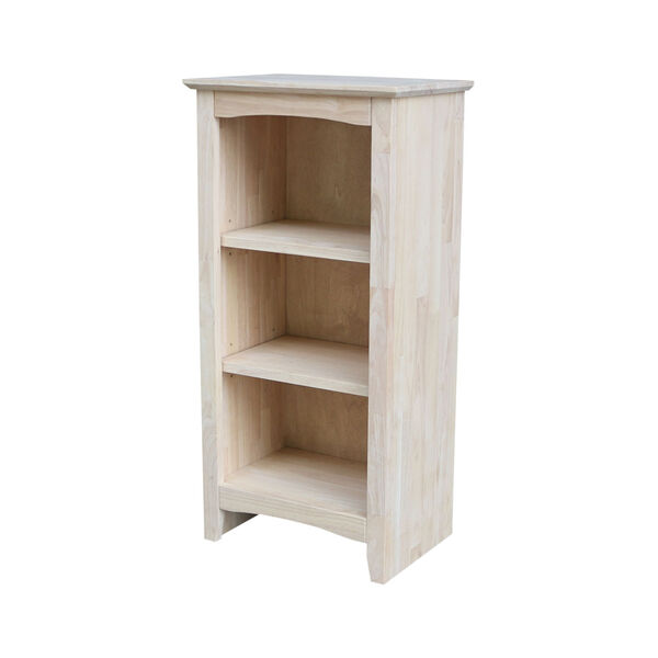 Beige Bookcase with Two Shelves, image 1
