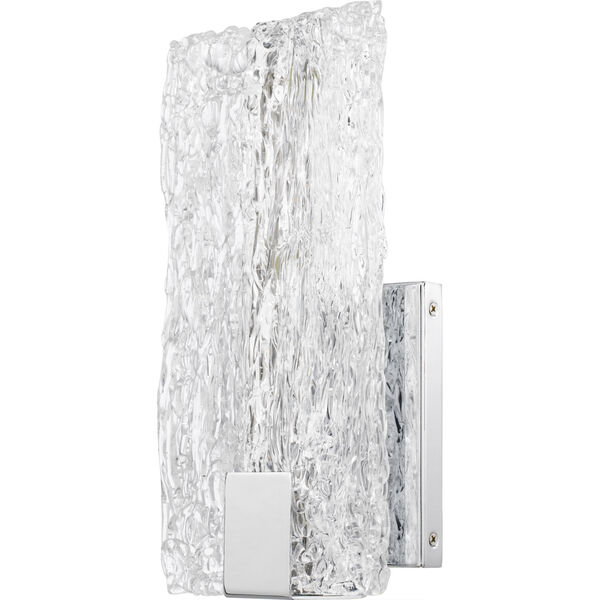 Platinum Collection Winter Polished Chrome LED Wall Sconce, image 2