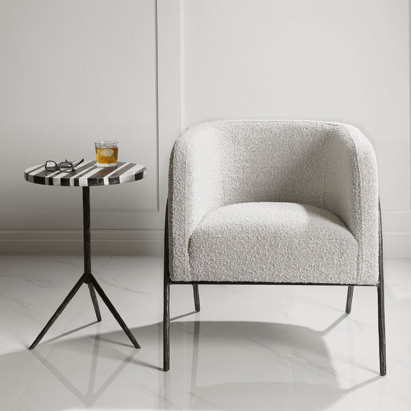 Jacobsen Gray Accent Chair, image 3