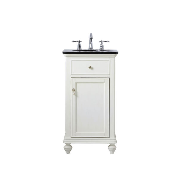 Otto Antique White 19-Inch Vanity Sink Set, image 1