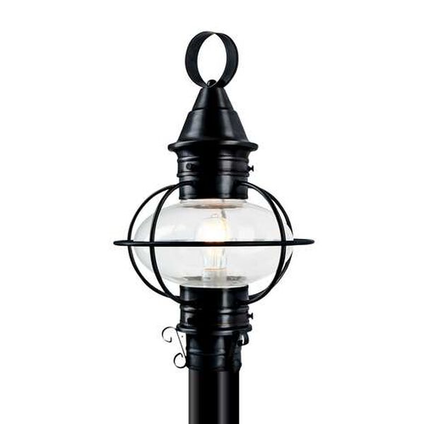 American Onion Black One-Light Outdoor Post Lantern, image 1