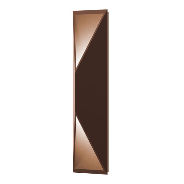 Prisma Textured Bronze LED 5-Inch Wall Sconce, image 1