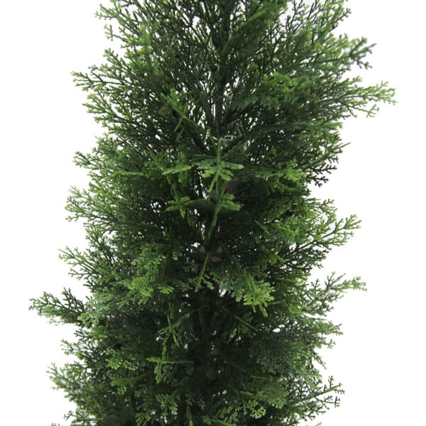 Green 3-Feet Potted Cedar Tree with UV Resistant, image 4