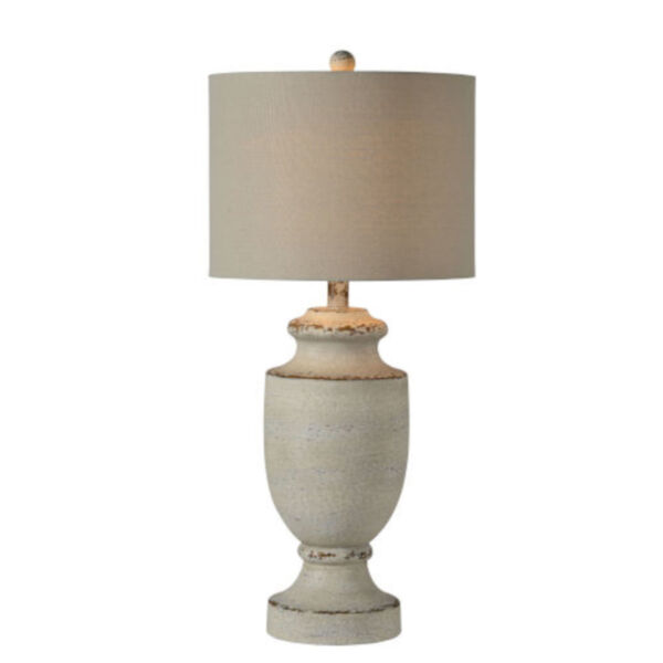 Hazel Gray Wash 34-Inch One-Light Table Lamp, image 1