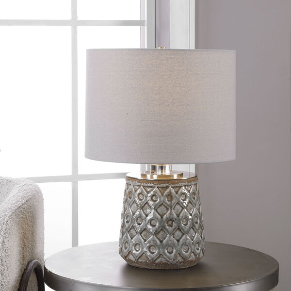 Cetona Blue and Gray One-Light Table Lamp, image 2