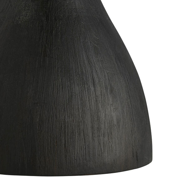Scout Sandblasted Soft Black Waxed Accent Table, image 2