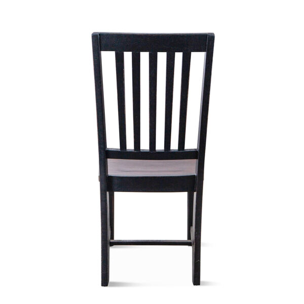 Aureille Dark Walnut And Black Rub Dining Chair, Set Of 2, image 5
