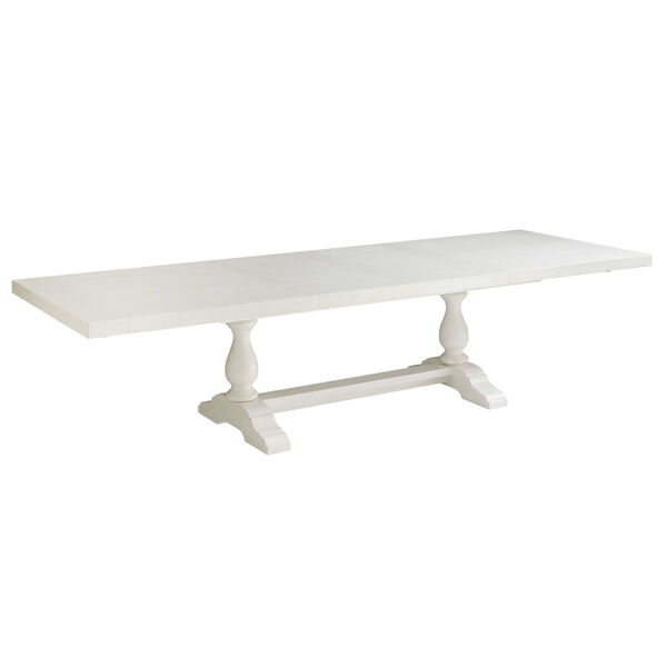 Ocean Breeze White Captiva Rectangular Dining Table, image 1
