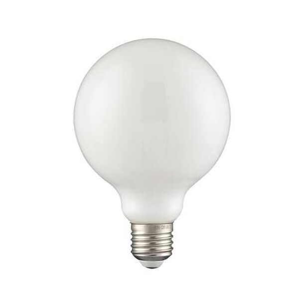 Frosted White LED Medium Bulb, image 2