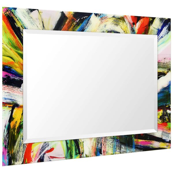 Rock Star Multicolor 40 x 30-Inch Rectangular Beveled Wall Mirror, image 6