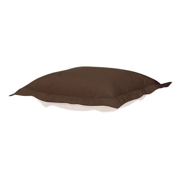 Puff Seascape Chocolate Ottoman Cushion, image 1