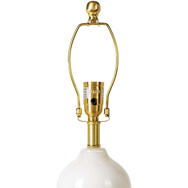 Monroe White One-Light Table Lamp, image 4