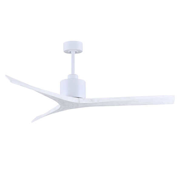 Mollywood Matte White 60-Inch Outdoor Ceiling Fan with Matte White Blades, image 4