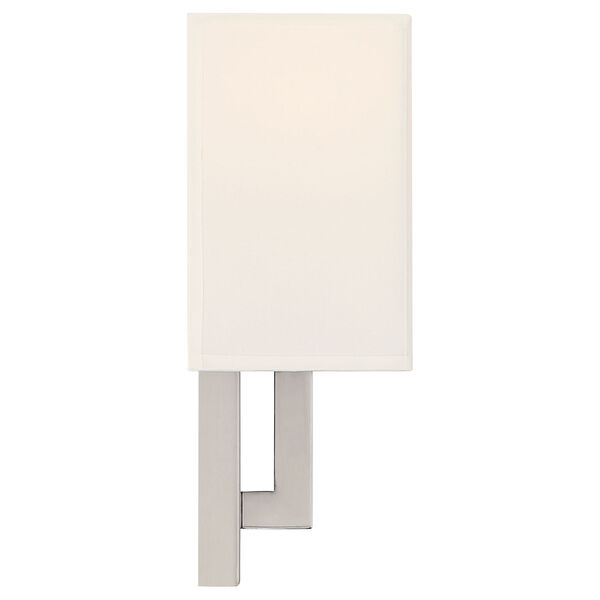 Mid Town Silver Rectangular One-Light LED Wall Sconce, image 4