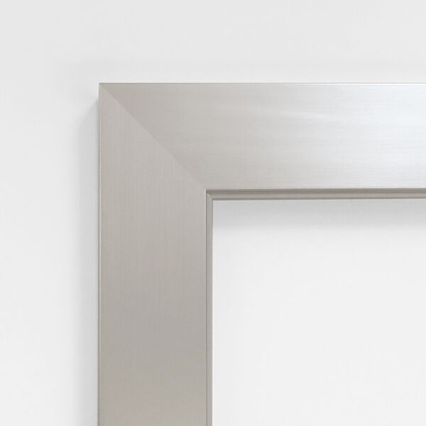 Silver 22W X 28H-Inch Decorative Wall Mirror, image 2