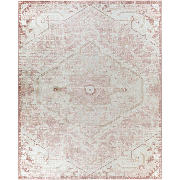 St tropez Rose, Beige and Light Gray Rectangular: 7 Ft. 9 In. x 9 Ft. 6 In. Area Rug, image 1