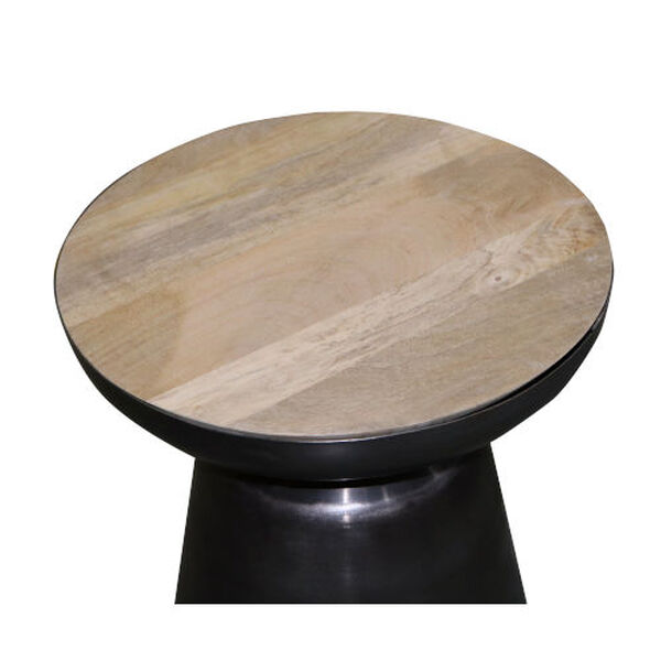 Outbound Natural and Dark Gray Chairside Table, image 3
