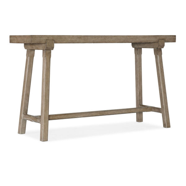 Commerce and Market Natural Splayed Leg Console, image 1