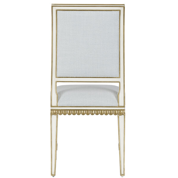 Ines Mist and Antique Gold Side Chair, image 5