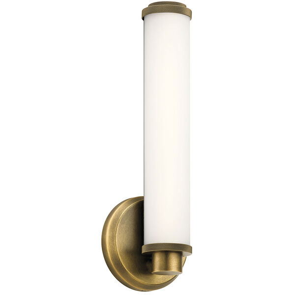 Indeco Natural Brass LED Wall Sconce, image 1