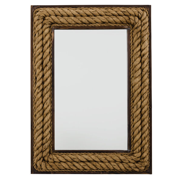 Hayden Rope Rectangular Mirror, image 1