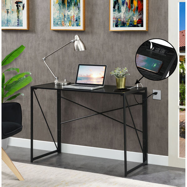 Xtra Black Office Desk, image 1