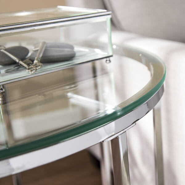 Cranstyn Chrome End Table, image 2