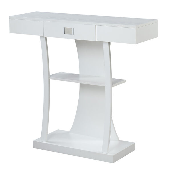 Newport Harri White Console Table, image 3