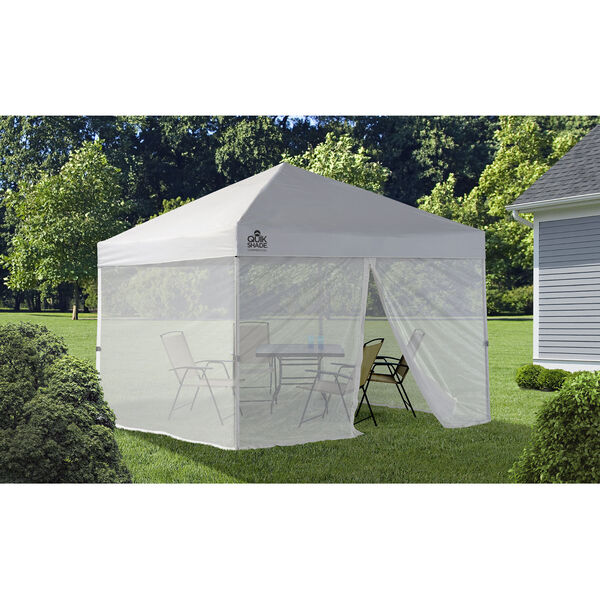 White 10 x 10 Ft. Canopy Screen Panel, image 2