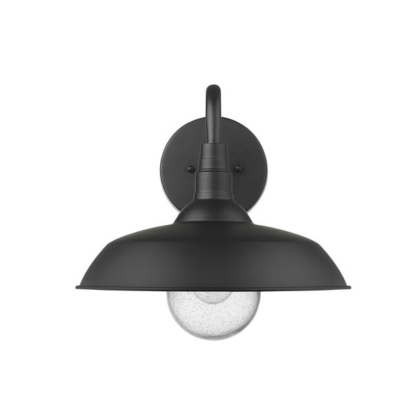 Burry Matte Black 14-Inch One-Light Outdoor Wall Sconce, image 4