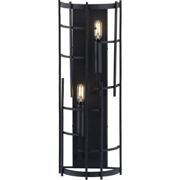 Artemis Black Two-Light Wall Sconce, image 6