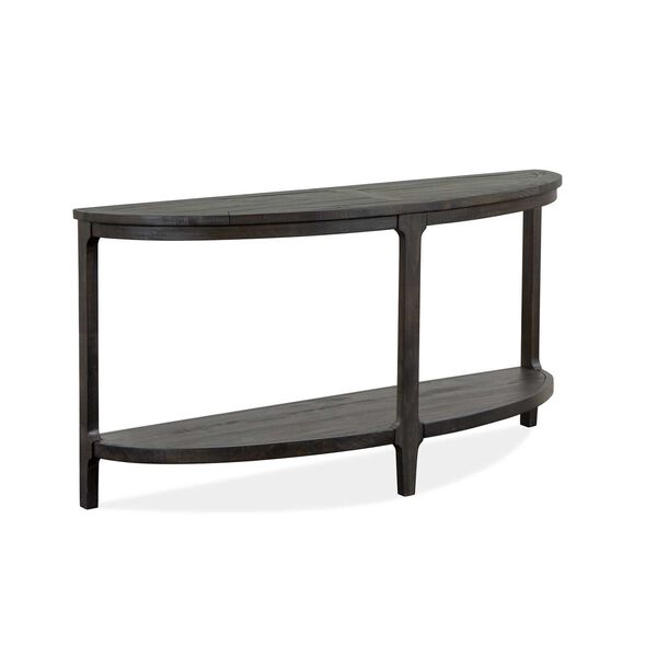 Boswell Black Demilune Sofa Table, image 1