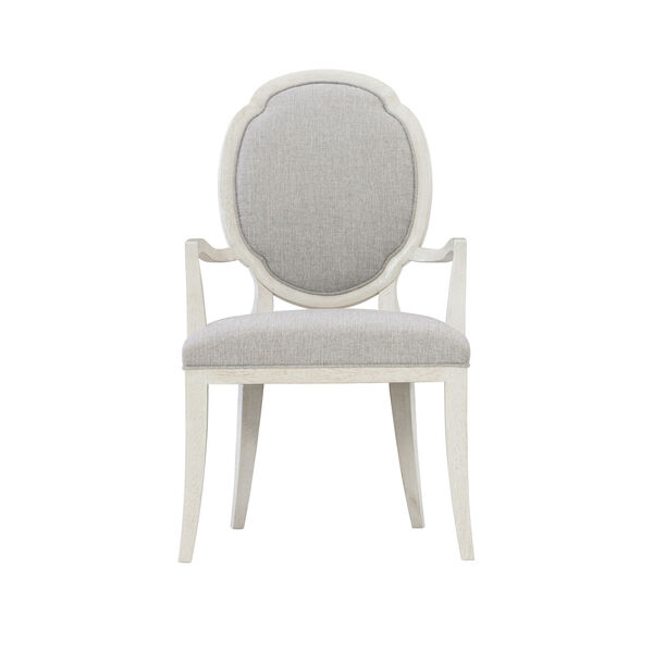 Allure Manor White Dining Chair, image 3