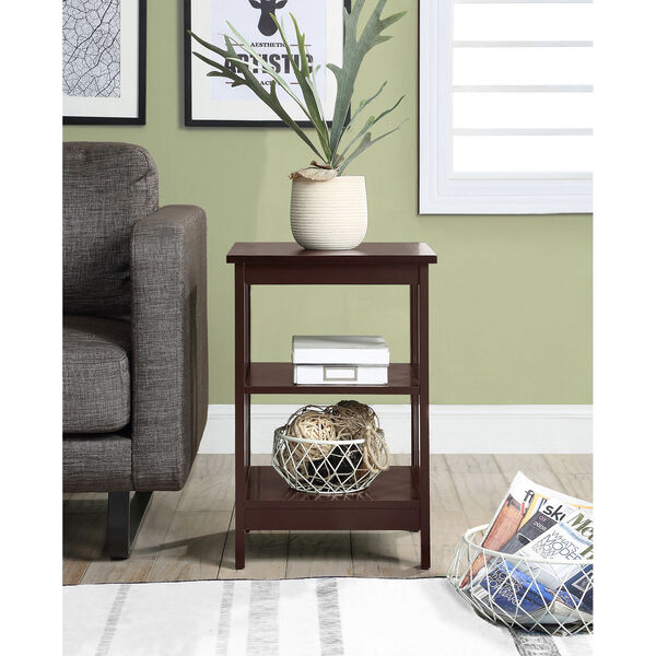 Mission End Table in Espresso, image 4