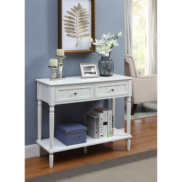 French Country Two Drawer Hall Table, image 2