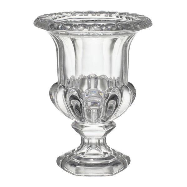 Omari Clear Urn Vase, image 1