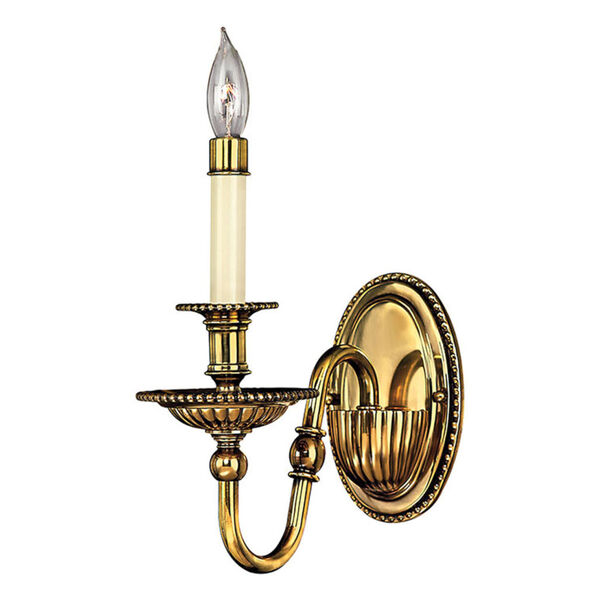 Oxford Burnished Brass One-Light Wall Sconce, image 4