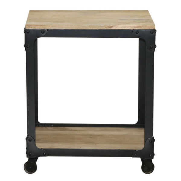 Outbound Tan and Black Accent Table, image 3