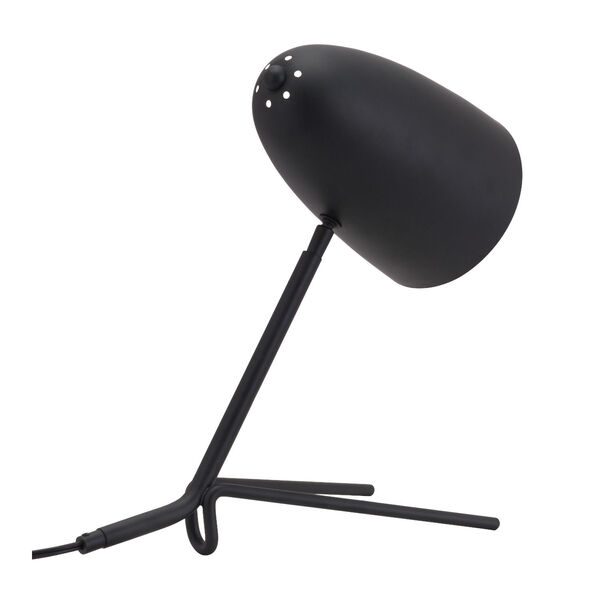 Jamison Matte Black One-Light Desk Lamp, image 6