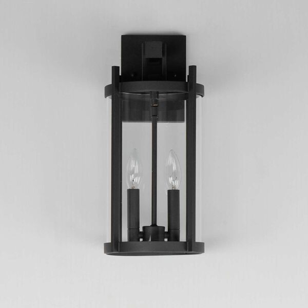 Belfry Black Two-Light Outdoor Wall Sconce, image 2