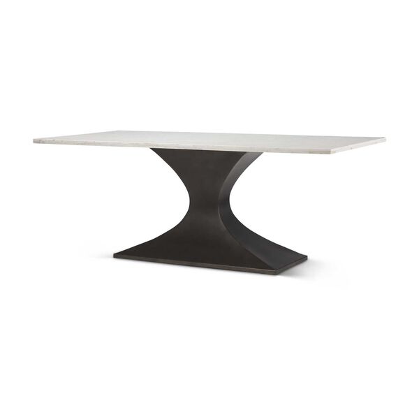 Maxton Marble Top Dining Table, image 1