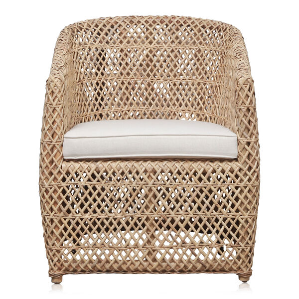 Sumatra Honey Barrel Chair with Cushion, image 1