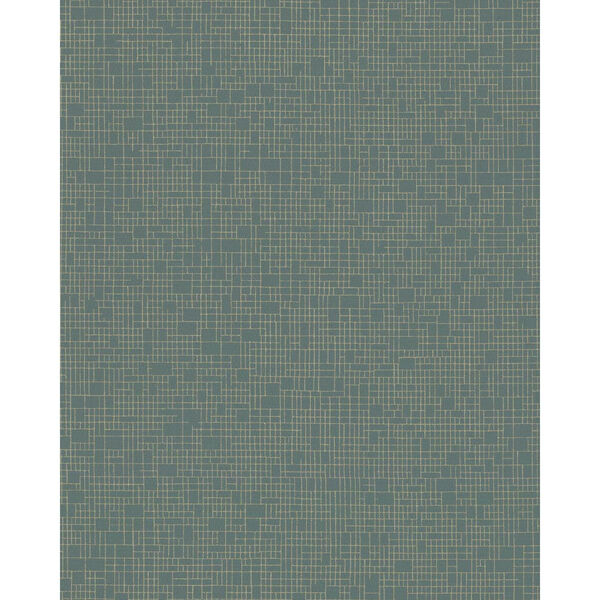 Color Digest Blue Wires Crossed Wallpaper - SAMPLE SWATCH ONLY, image 1